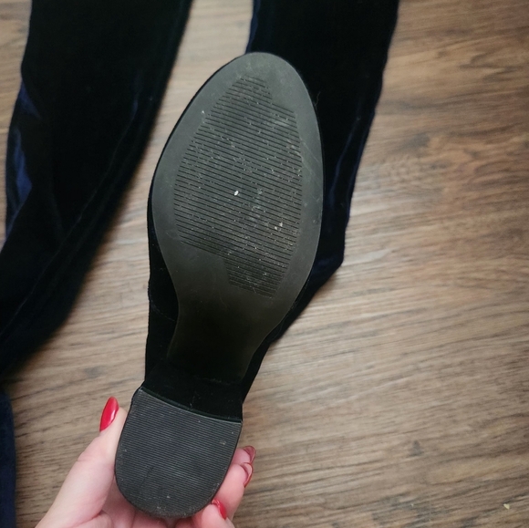 Steve Madden Norri Blue Thigh High Boots - Picture 5 of 8